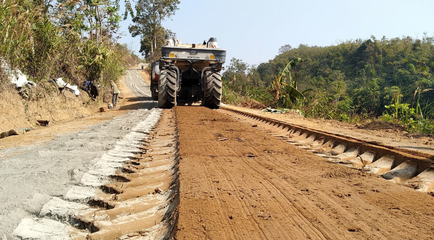 Soil stabalizing technique