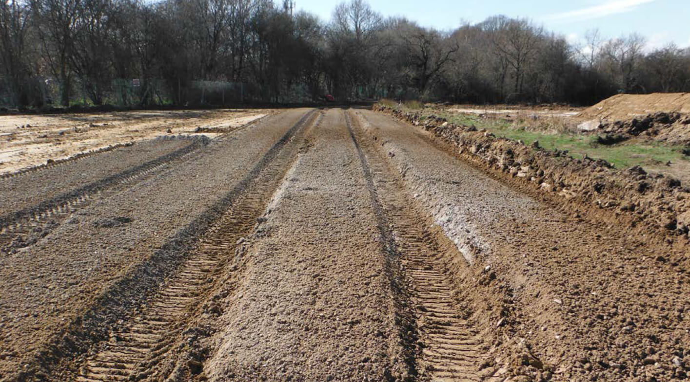 chemically treated soil for stablization