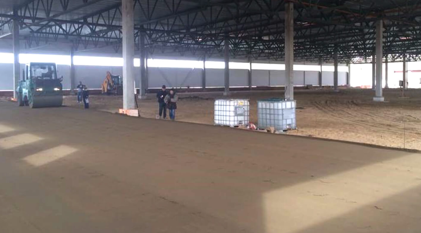 factory ground soil stablization