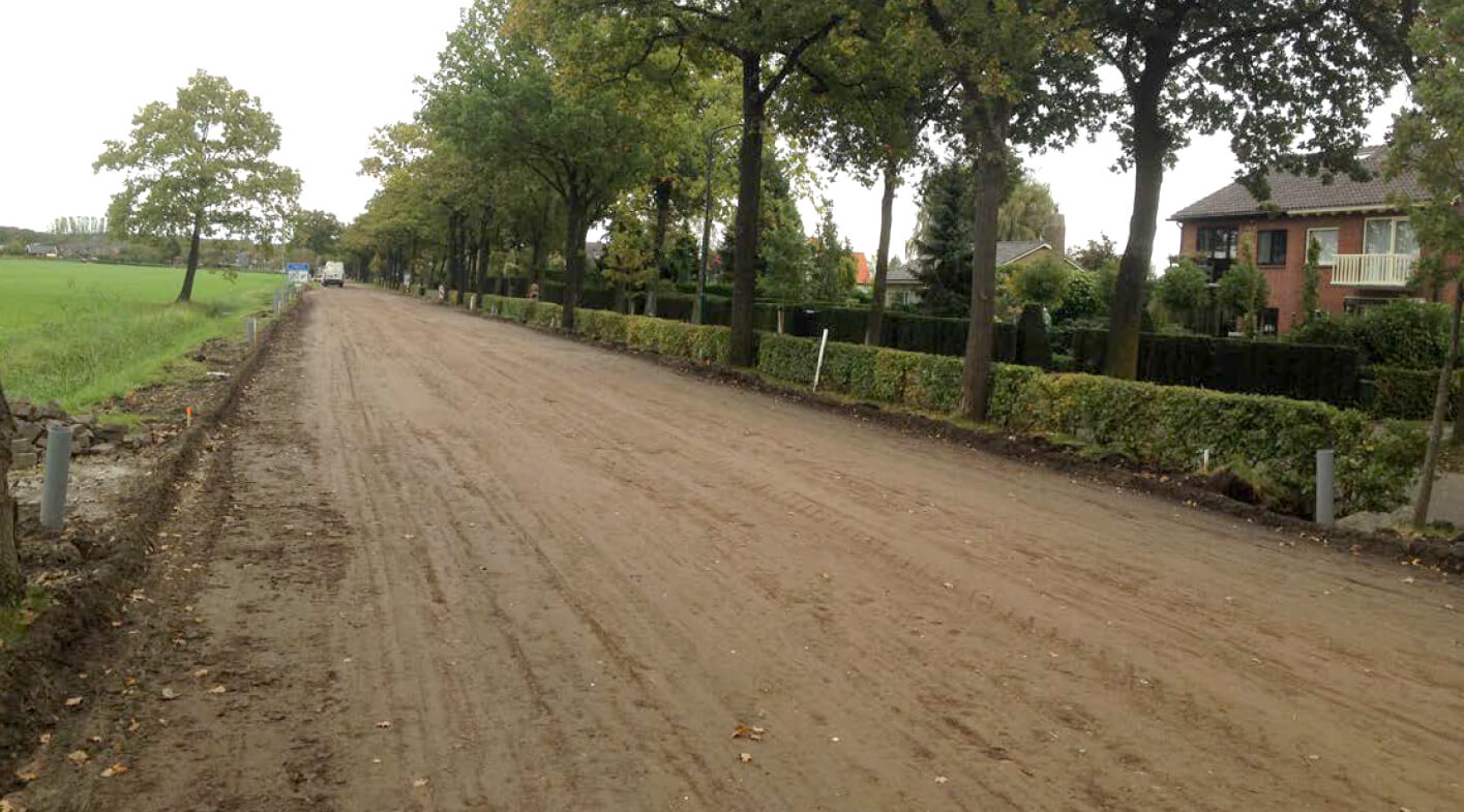 road construction soil stablization