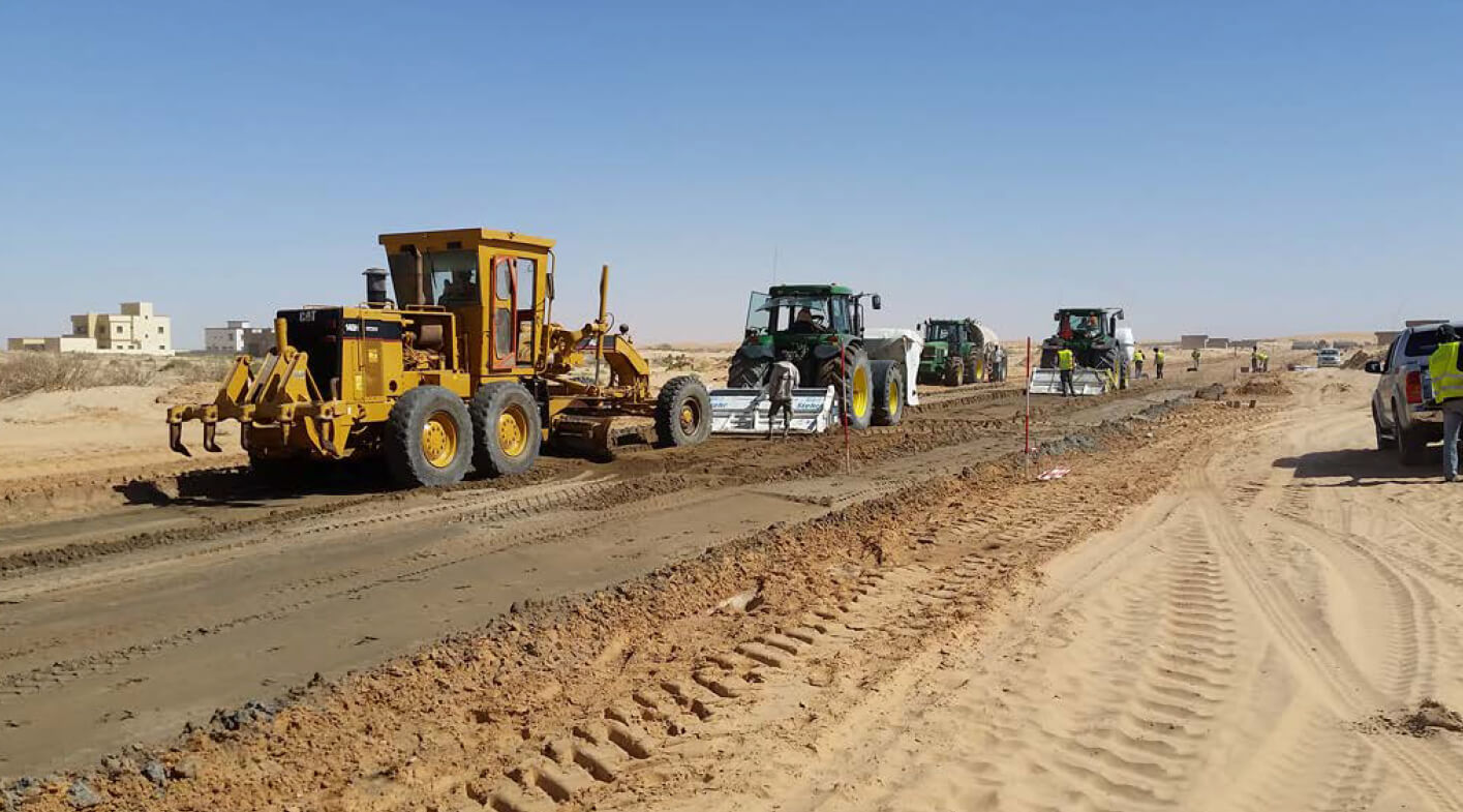 soil stablize with chemical in africa