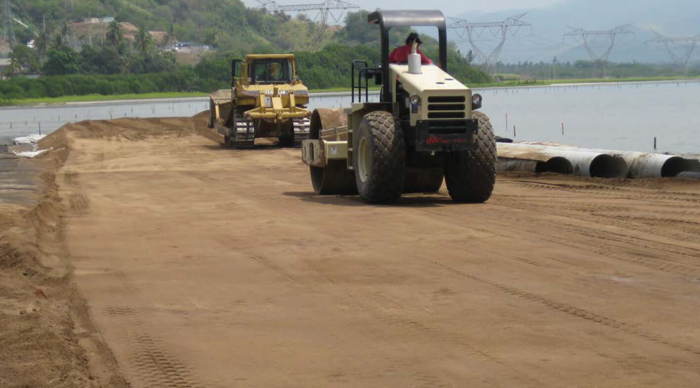 soil stablizing work